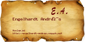 Engelhardt András névjegykártya